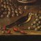 Ecole d'Artiste, Italie, Nature Morte avec Fleurs, Fruits et Chardonneret, 1700s, Huile sur Toile, Encadrée 7