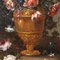 Artiste de l'École Romaine, Nature Morte avec Fleurs, 1700s, Huile sur Toile, Encadrée 3
