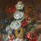 Artista de escuela italiana, Bodegón con flores, siglo XX, óleo sobre lienzo, enmarcado, Imagen 2