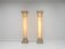 Column Lamps by Andre Cazenave for Singleton, Italy, 1970s, Set of 2 7