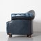 Midnight Blue Westminster Springvale Chesterfield Armchair, 2010s 3