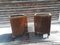 Bakelite Nightstands with Metal Handles, 1940s, Set of 2 6