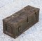 Vintage Metal Military Trunk, 1940s 8