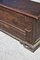 Walnut Chest with Drawer, Decorative Frames and Latches, 1800s 4