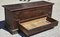 Walnut Chest with Drawer, Decorative Frames and Latches, 1800s, Image 7