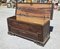 Walnut Chest with Drawer, Decorative Frames and Latches, 1800s 5