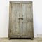 Brocante Wooden Locker Wardrobe, 1890s 1