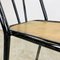 Chaises Industrielles en Acier Noir, 1930s, Set de 5 13