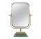 Italian Double Sided Table Mirror in Brass and Glass by Gio Ponti, 1950s, Image 7