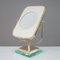 Italian Double Sided Table Mirror in Brass and Glass by Gio Ponti, 1950s, Image 9