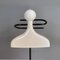 Post Modern Italian Black White Valet Stand attributed to Anna Castelli for Kartell, 1980s 6