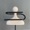 Post Modern Italian Black White Valet Stand attributed to Anna Castelli for Kartell, 1980s 8