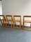 Pine Folding Chairs by Aldo Jacober, Set of 4 5
