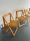 Pine Folding Chairs by Aldo Jacober, Set of 4, Image 2