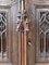 Antique Neo-Gothic French Cabinet in Hand Carved Oak, 1870 11