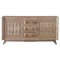 Vintage Credenza in Bleached Oak by Charles Dudouyt, 1940s, Image 1