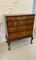 18th Century Antique Walnut Chest on Stand, 1720s, Image 2