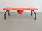 Vintage Red Tubular PS Bench by Eva & Peter Moritz from Ikea, 1980s 10