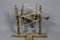 Antique Traditional Basic Spinning Wheel, Nuristan Charkha, 1890s, Image 4