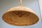Round Italian Pendant Lamp in Bamboo and Brass, 1950s 10
