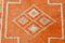 Orange Cotton Runner Rug, Image 9