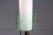 Lámpara de pie minimalista de latón, vidrio y acrílico con base de mármol de Stilux Milano, años 50, Imagen 12