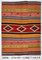 Kilim Red, Green and Orange Rug 2