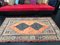 Vintage Anatolian Orange and Gray Area Rug, Image 6