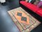 Vintage Anatolian Orange and Gray Area Rug 4