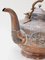 Große antike zentralasiatische Teekanne aus graviertem Kupfer 10
