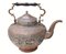 Große antike zentralasiatische Teekanne aus graviertem Kupfer 6