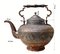 Large Antique Central Asian Engraved Copper Teapot, Image 9