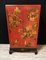 Small Asian Lacquered Wood Wardrobe 1