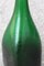 Bottiglia in vetro di Murano verde di Flavio Corroso, anni '60, Immagine 6