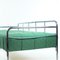 Sofá cama Bauhaus de cromo curvado, Checoslovaquia, años 40, Imagen 5