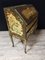 Venetian Scriban Desk in Lacquered and Painted Wood 4