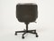 Brown Leather Desk Chair by Charles Pollock for Knoll, 1990s 4