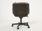 Brown Leather Desk Chair by Charles Pollock for Knoll, 1990s, Image 4