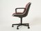 Brown Leather Desk Chair by Charles Pollock for Knoll, 1990s 5