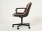 Brown Leather Desk Chair by Charles Pollock for Knoll, 1990s, Image 5