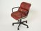 Brown Leather Desk Chair by Charles Pollock for Knoll, 1990s 8