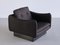 Black Wool & Wood Armchair by Michel Mortier for Steiner, France, 1963, Image 3