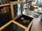 Antique Black Glass Counter Cabinet, Image 12