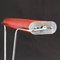 French Art Deco Red Chrome Table Lamp by Eileen Gray for Jumo, 1940s, Image 10