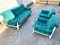 Mobilier de Salon Flower Power Space Age, 1970s, Set de 3 8