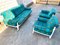 Space Age Flower Power Living Room Set, 1970s, Set of 3, Image 8
