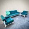 Space Age Flower Power Living Room Set, 1970s, Set of 3, Image 4