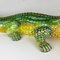 Large Ceramic Sculpture of Crocodile from Bassano, Italy, 1980s 5