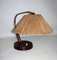 Swiss Temde Table Lamp in Teak, 1960s 3