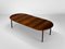 Rosewood Extendable Dining Table attributed to Ole Hald for Gudme Mobelfabrik, Denmak, 1960s 1